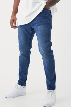 boohooMAN Plus Skinny Stretch Jean | UK| Trousers|Jeans
