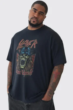 Plus Slayer License T-shirt | UK^boohooMAN Discount