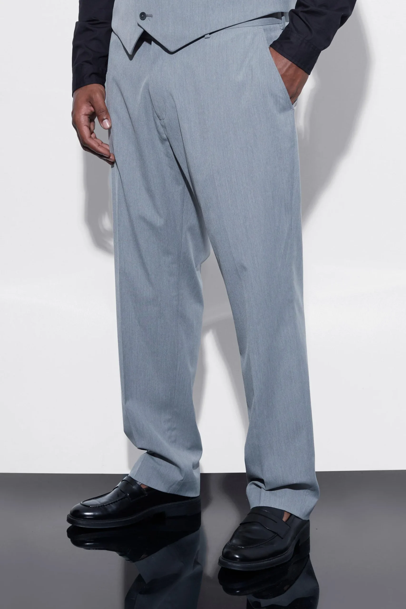 boohooMAN Plus Slim Suit Trousers | UK| Suits & Tailoring