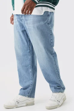boohooMAN Plus Tapered Rigid Jean | UK| Trousers|Jeans