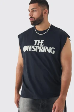 Plus The Offspring License Print Tank | UK^boohooMAN