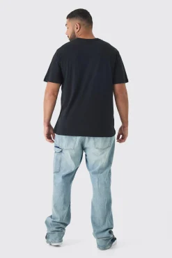 Plus Venom Licence Print Oversized T-shirt In | UK^boohooMAN Online