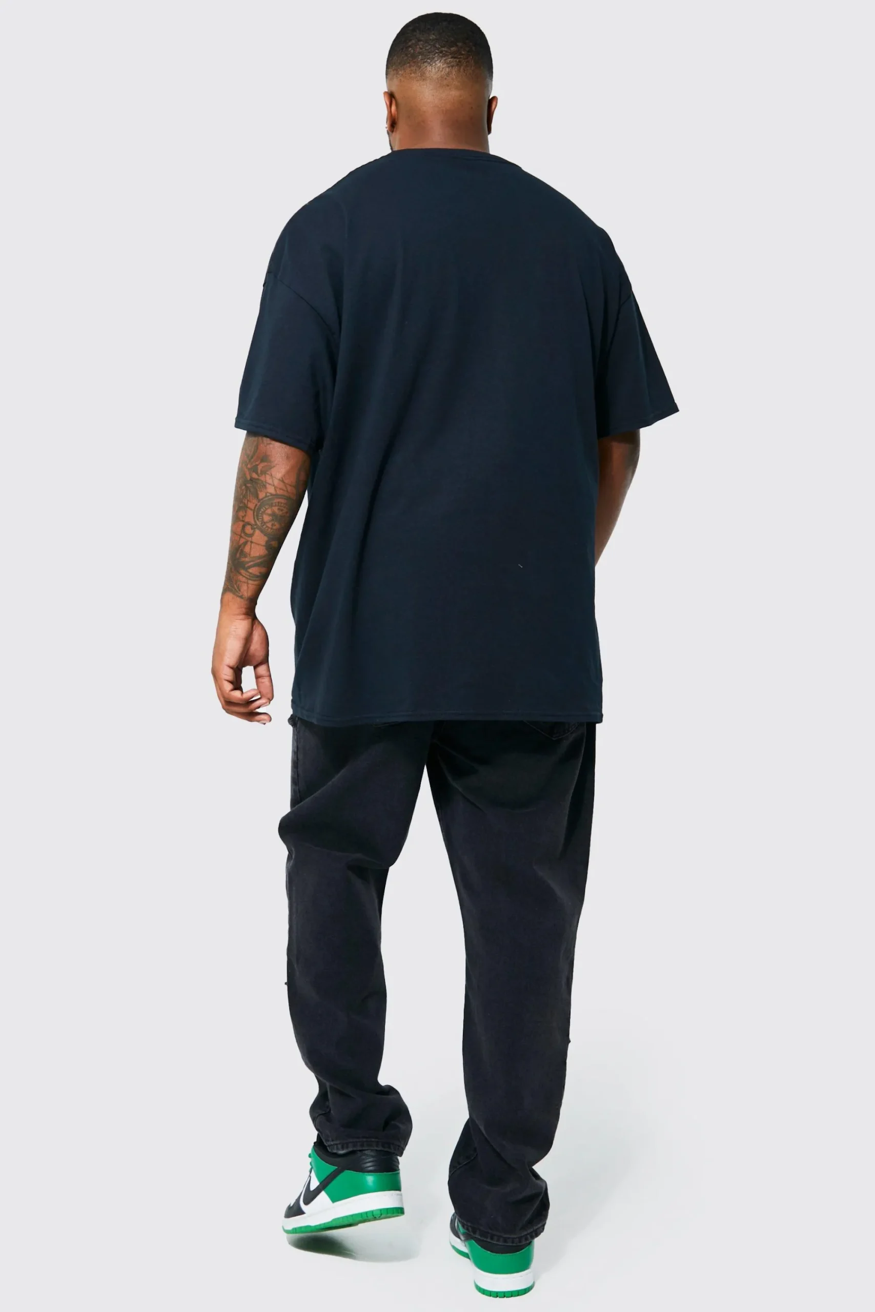 Plus Vintage Notorious License T-shirt | UK^boohooMAN Sale