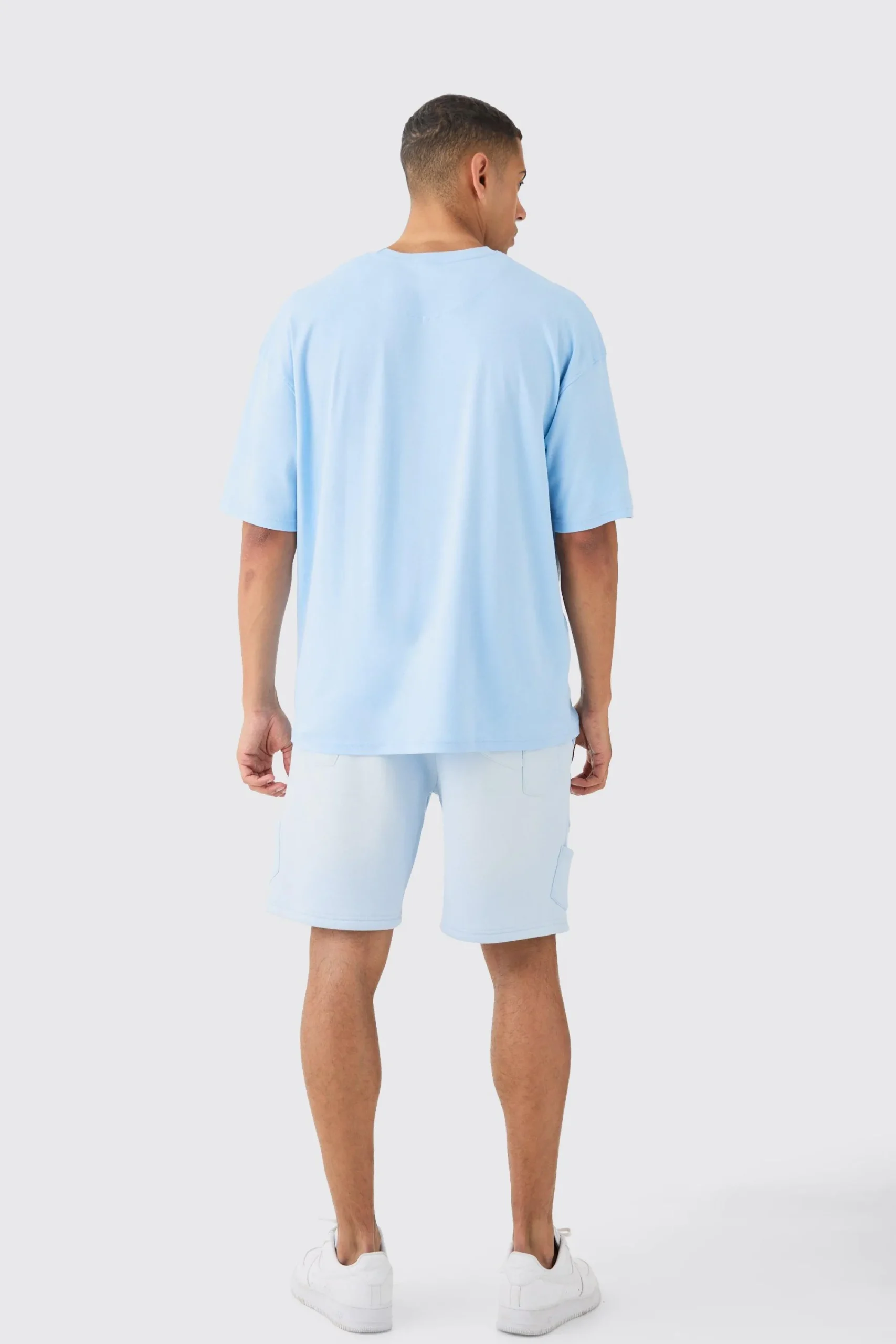 Premium Oversized Super Clean Interlock T-shirt | UK^boohooMAN