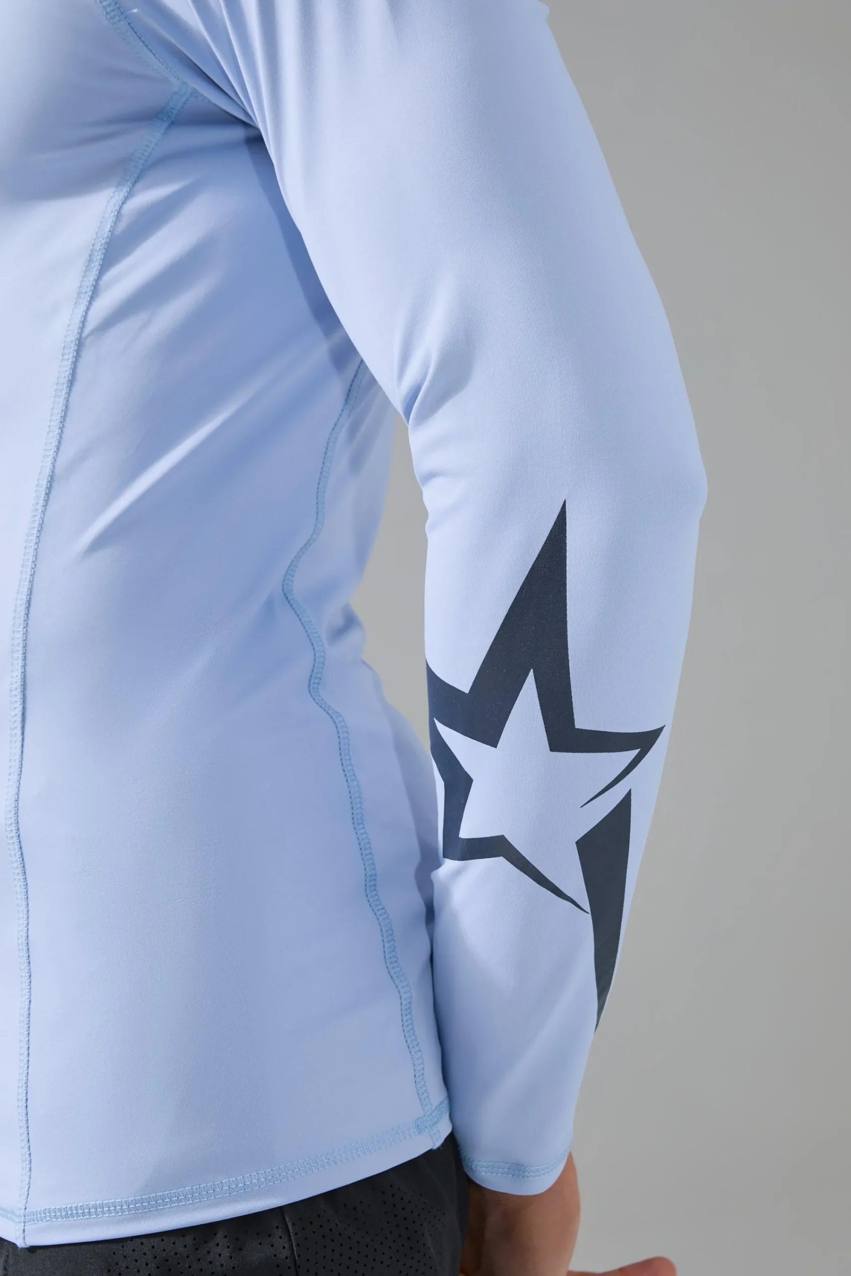 P-Star Active Muscle Fit Base Layer Star Print T-shirt | UK^boohooMAN Discount