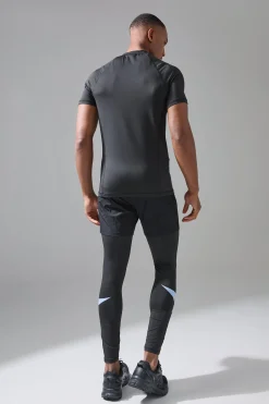 P-Star Active Muscle Fit Raglan T-shirt | UK^boohooMAN New