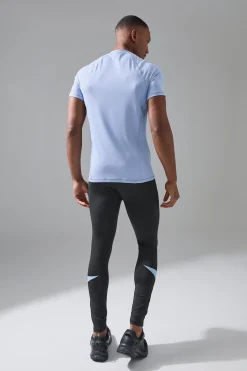 P-Star Active Muscle Fit Raglan T-shirt | UK^boohooMAN