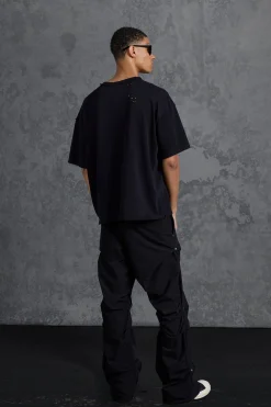 P-Star Oversized Boxy T-Shirt With Graphic Lip Print | UK^boohooMAN Best