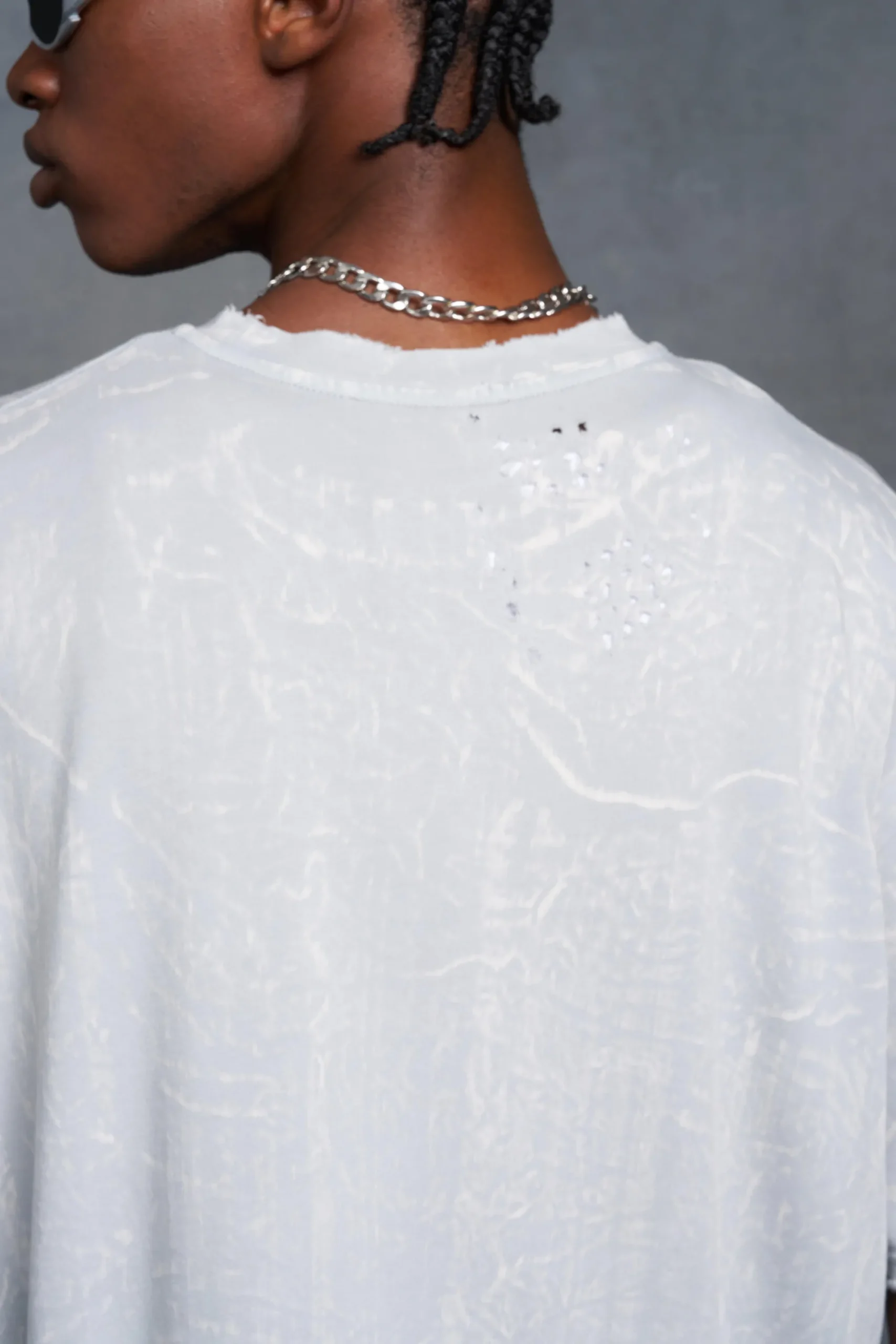 P-Star Oversized Boxy Washed T-Shirt With Text Print | UK^boohooMAN Best