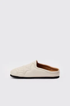 boohooMAN PU Padded Mule In | UK| Sliders & Slippers