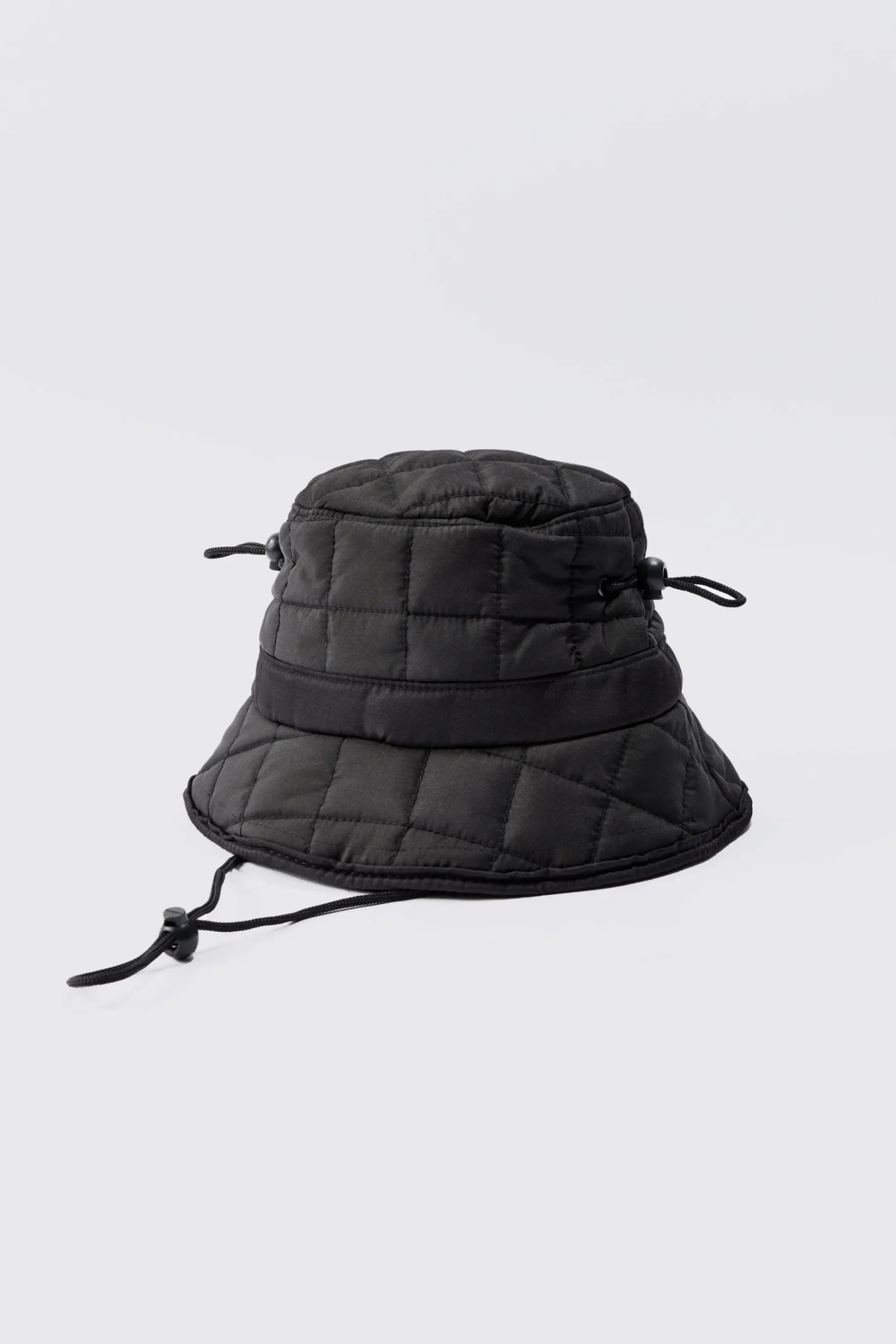 boohooMAN Quilted Nylon Bucket Hat | UK| Hats & Caps