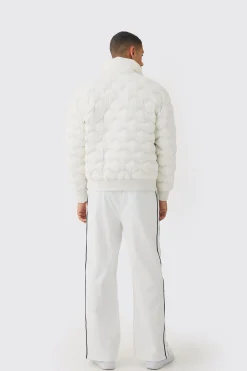 boohooMAN Quilted Padded Bomber Jacket In | UK| Coats & Jackets