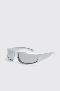 boohooMAN Racer Wrap Sunglasses | UK| Sunglasses