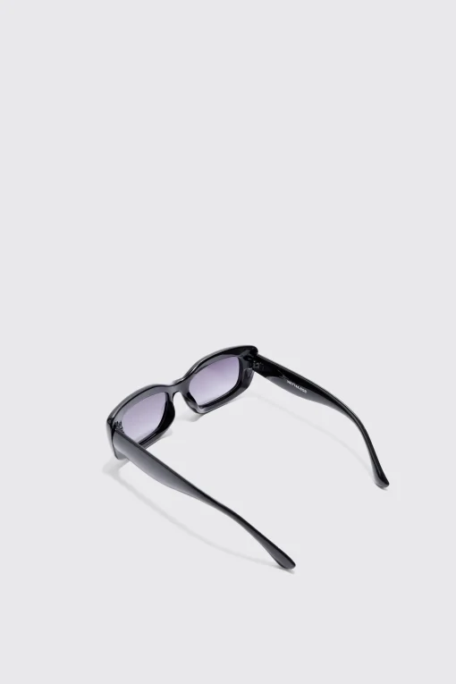 boohooMAN Rectangle Plastic Sunglasses In | UK| Sunglasses