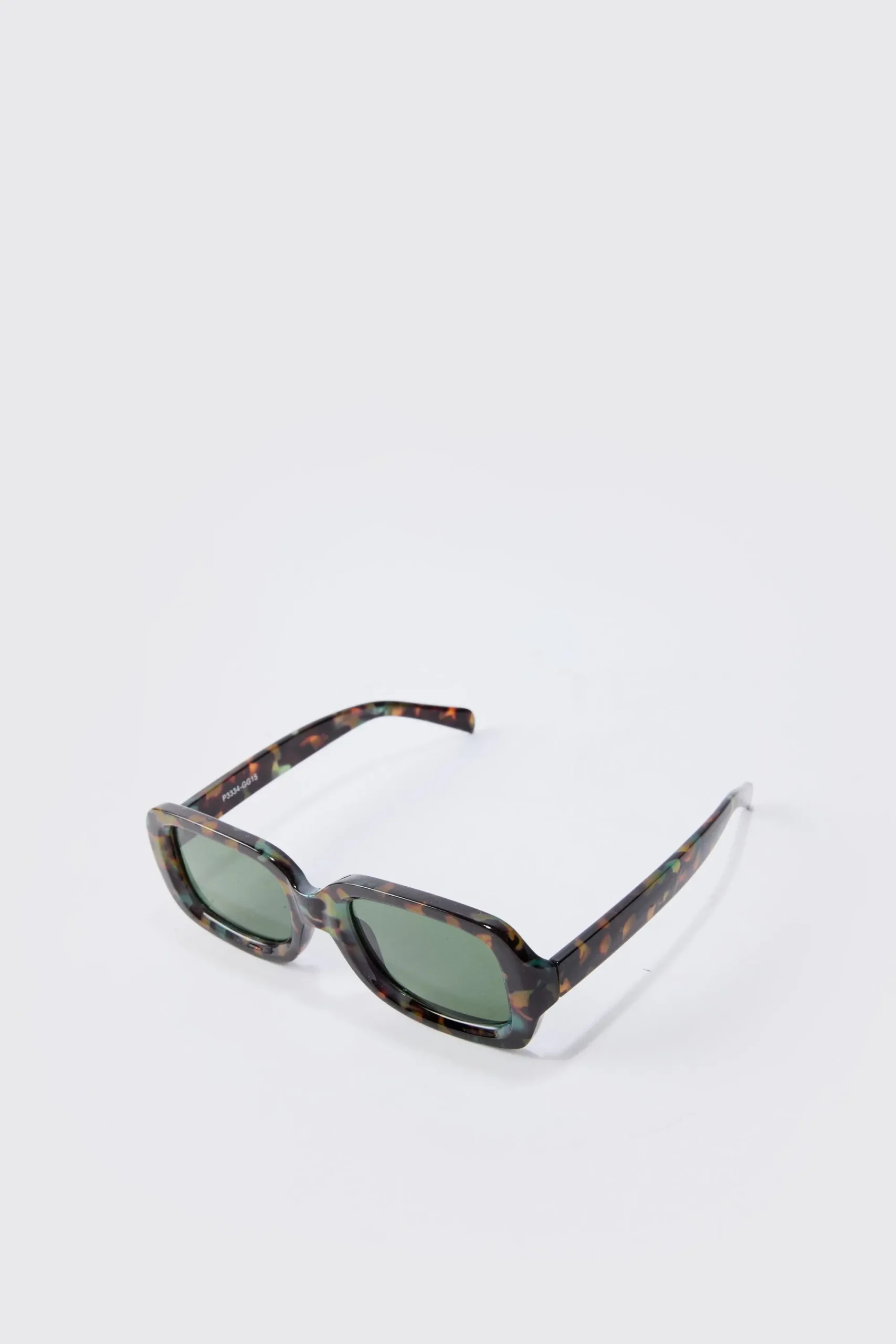boohooMAN Rectangular Contrast Lens Sunglasses In | UK| Sunglasses