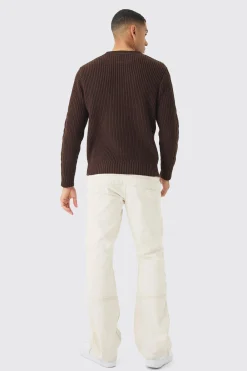 boohooMAN Regular Cable Knit Jumper | UK| Knitwear
