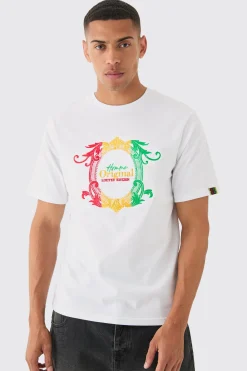 Regular Embroidered Graphic T-shirt | UK^boohooMAN Hot