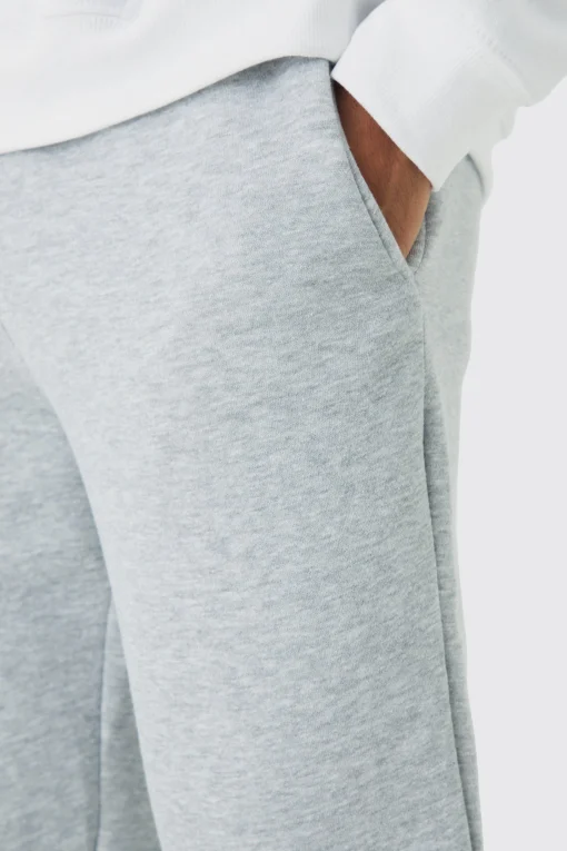 boohooMAN Regular Fit Basic Split Hem Jogger | UK| Trousers|Joggers