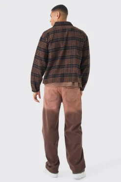 boohooMAN Regular Fit Boucle Overshirt | UK| Shirts