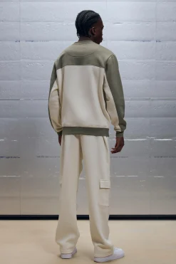 boohooMAN Regular Fit Colour Block Sweatshirt | UK| Hoodies & Sweatshirts