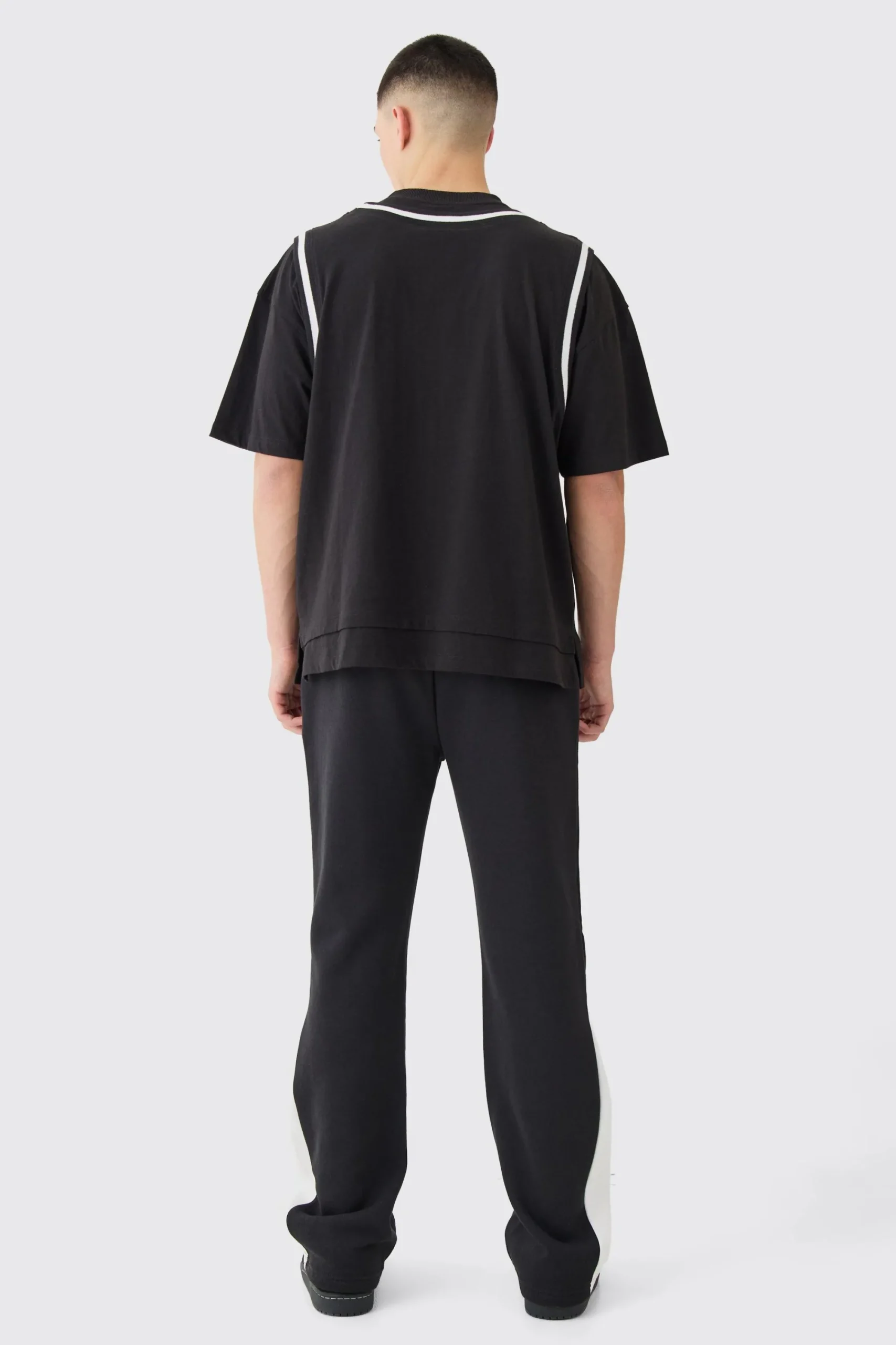 boohooMAN Regular Fit Gusset Joggers | UK| Trousers|Joggers