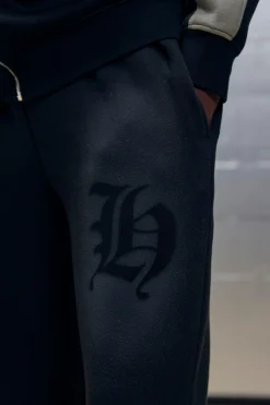 boohooMAN Regular Fit Gusset Panel Washed Stencil Spray Joggers | UK| Trousers|Joggers