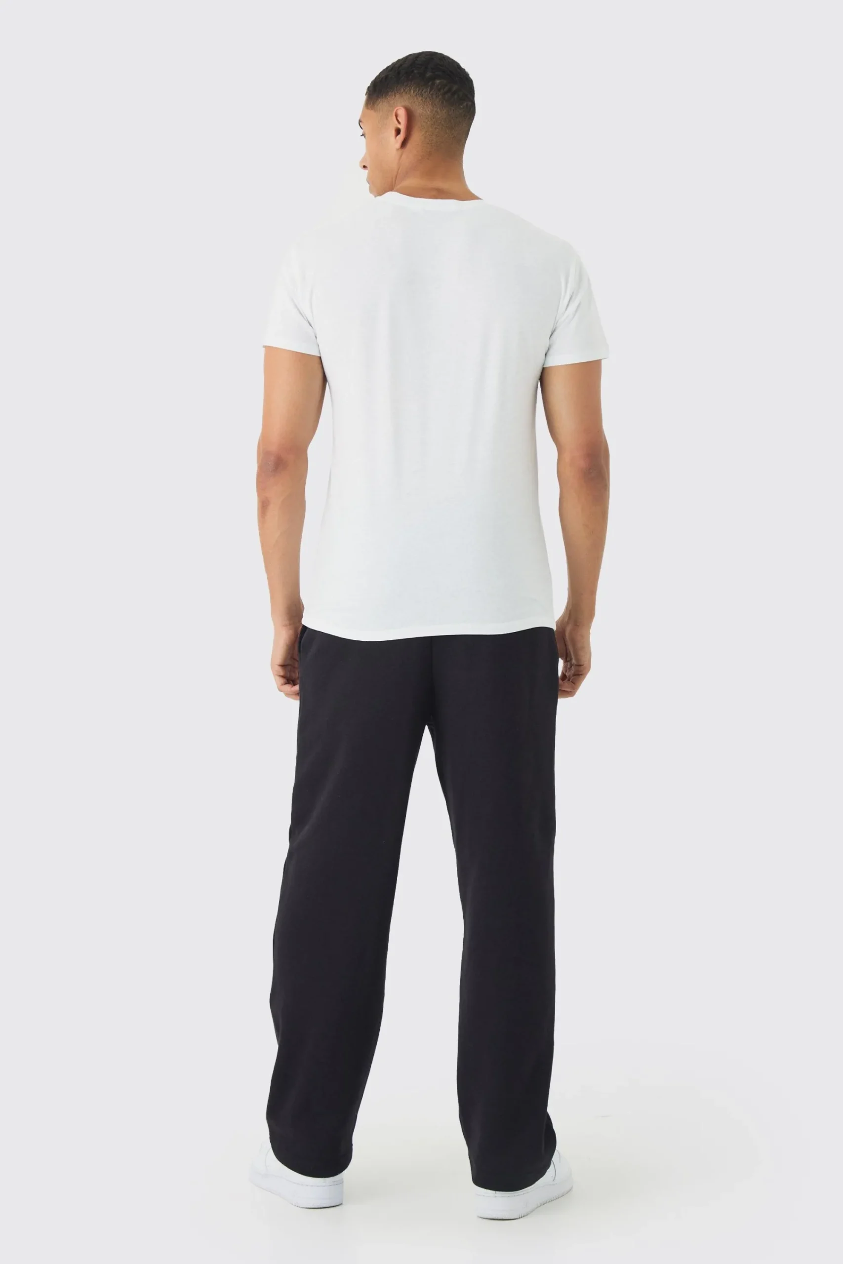 Regular Fit Heart Print T-shirt | UK^boohooMAN Sale