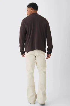 boohooMAN Regular Fit Knitted Bomber | UK| Knitwear|Coats & Jackets