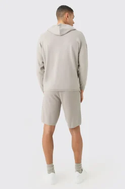 boohooMAN Regular Fit Knitted Hoodie | UK| Knitwear