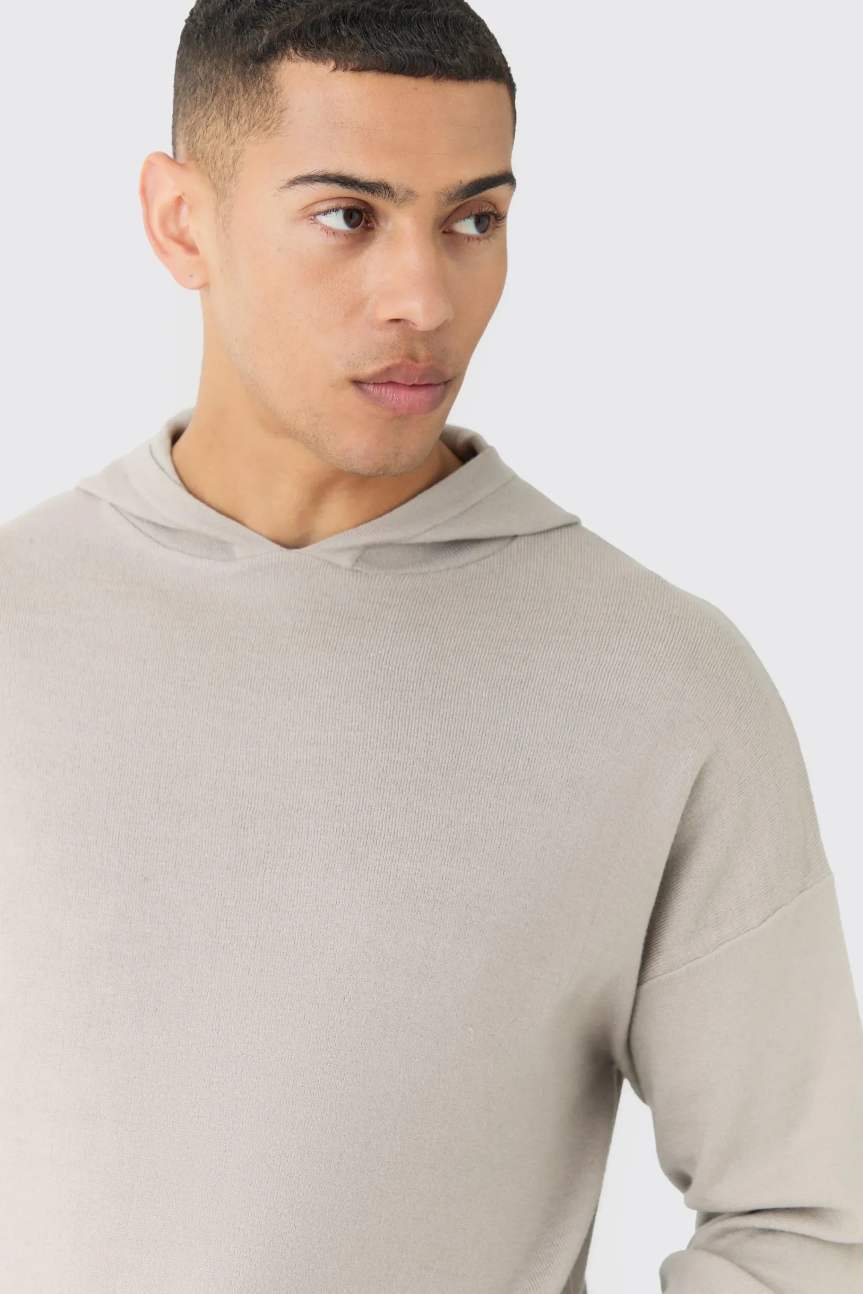 boohooMAN Regular Fit Knitted Hoodie | UK| Knitwear