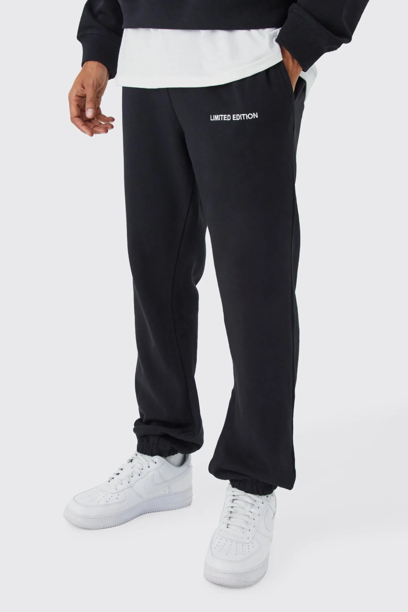 boohooMAN Regular Fit Limited Edition Loopback Jogger | UK| Joggers