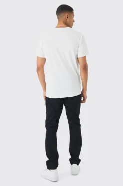 Regular Fit Lmtd Star Graphic T-Shirt | UK^boohooMAN Outlet