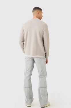 boohooMAN Regular Fit Man Branded Knitted Bomber | UK| Coats & Jackets