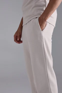 boohooMAN Regular Fit Pique Jogger | UK| Trousers|Joggers