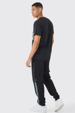 boohooMAN Regular Man Cargo Pocket Jogger | UK| Trousers|Joggers