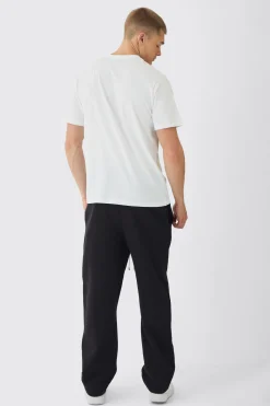 Regular Paris Print T-Shirt | UK^boohooMAN Outlet