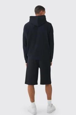 boohooMAN Regular Pleated Hoodie | UK| Hoodies & Sweatshirts