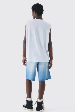 boohooMAN Regular Rigid Pride Printed Jorts | UK| Shorts