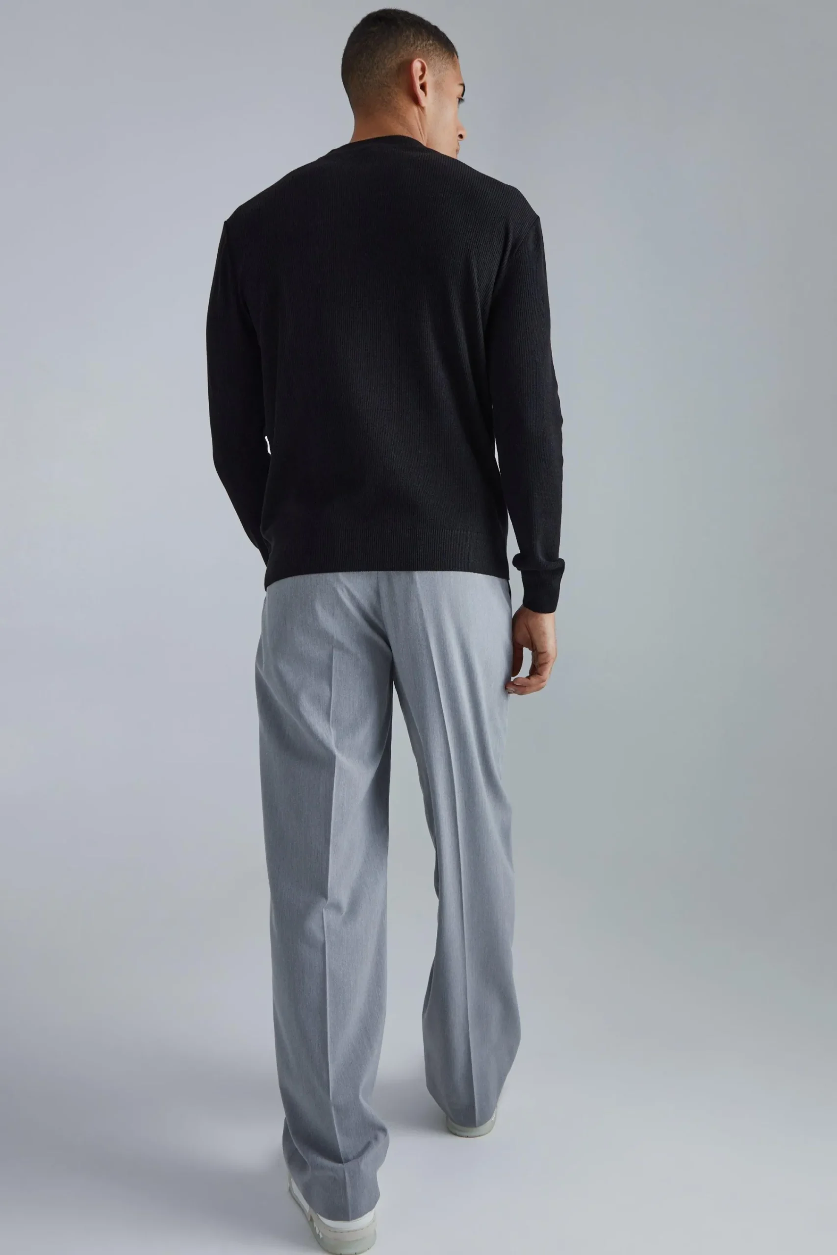boohooMAN Regular Turtle Neck Ribbed Jumper | UK| Knitwear