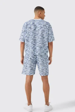 boohooMAN Relaxed Boucle Slub Short Length Short | UK| Shorts