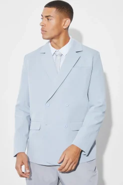 boohooMAN Relaxed Double Breasted Suit Jacket | UK| Suits & Tailoring