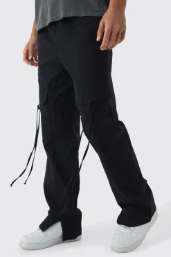 boohooMAN Relaxed Elasticated Waist Cargo Trouser | UK| Trousers|Cargos