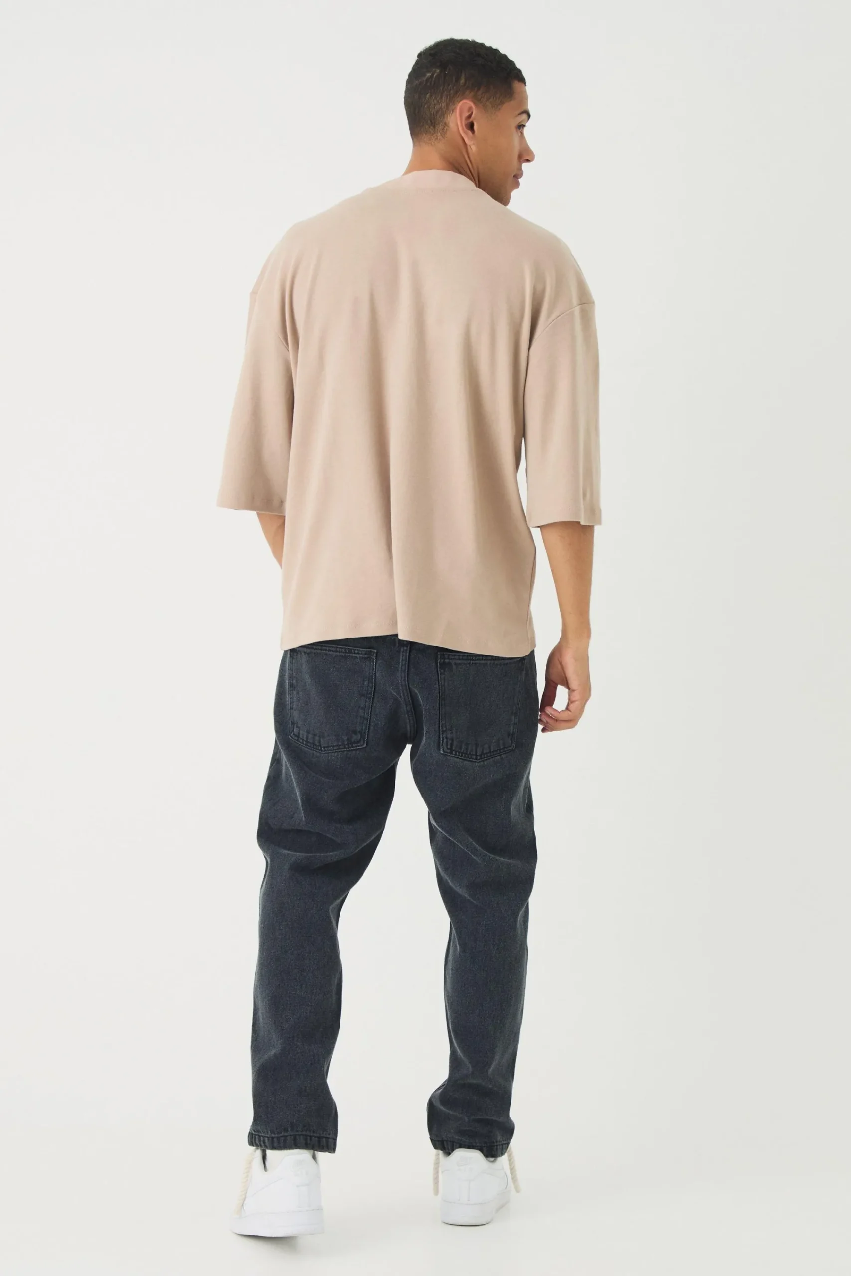 boohooMAN Relaxed Fit Acid Wash Carpenter Jeans | UK| Trousers|Jeans
