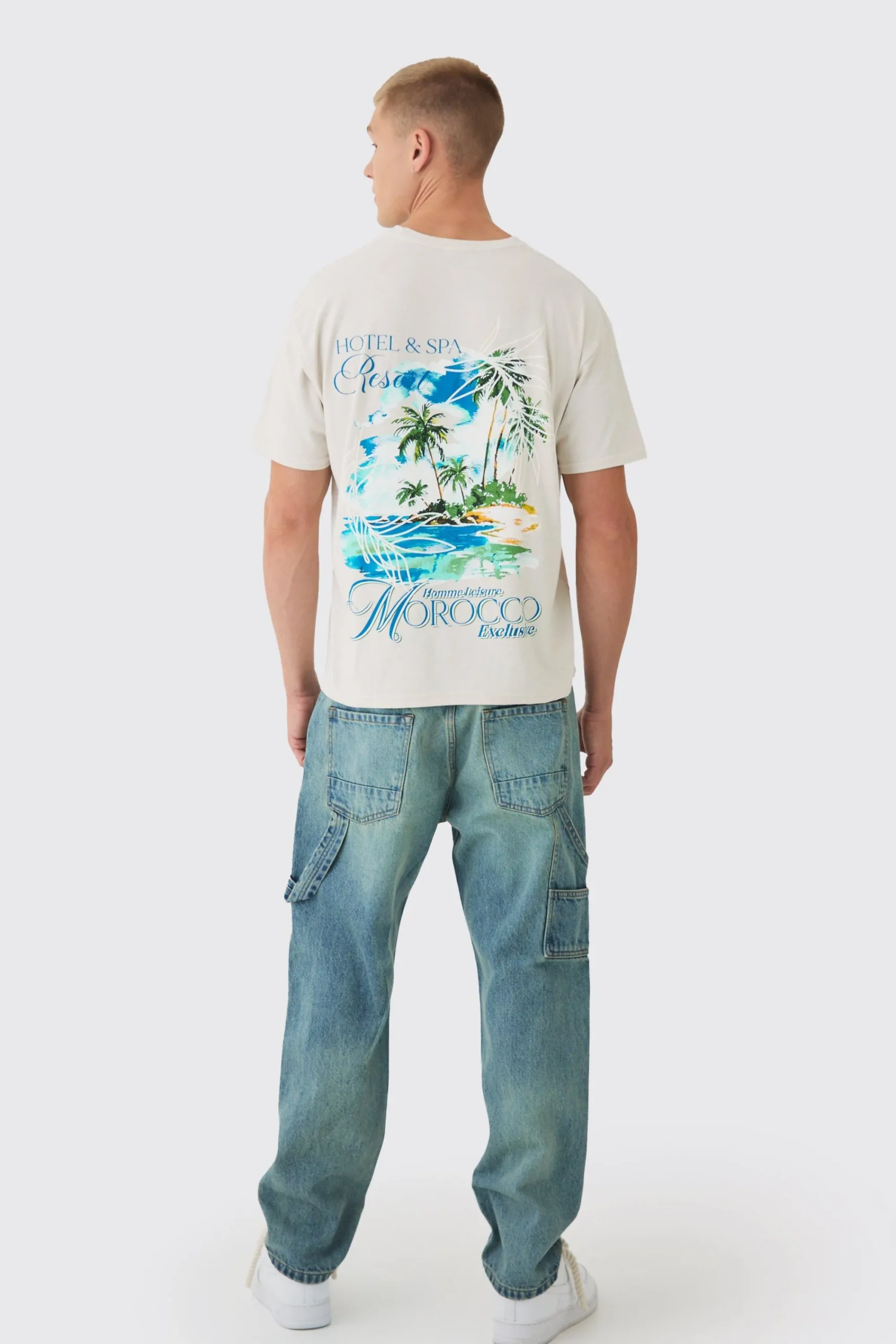 boohooMAN Relaxed Fit Carpenter Detailed Jeans | UK| Trousers|Jeans