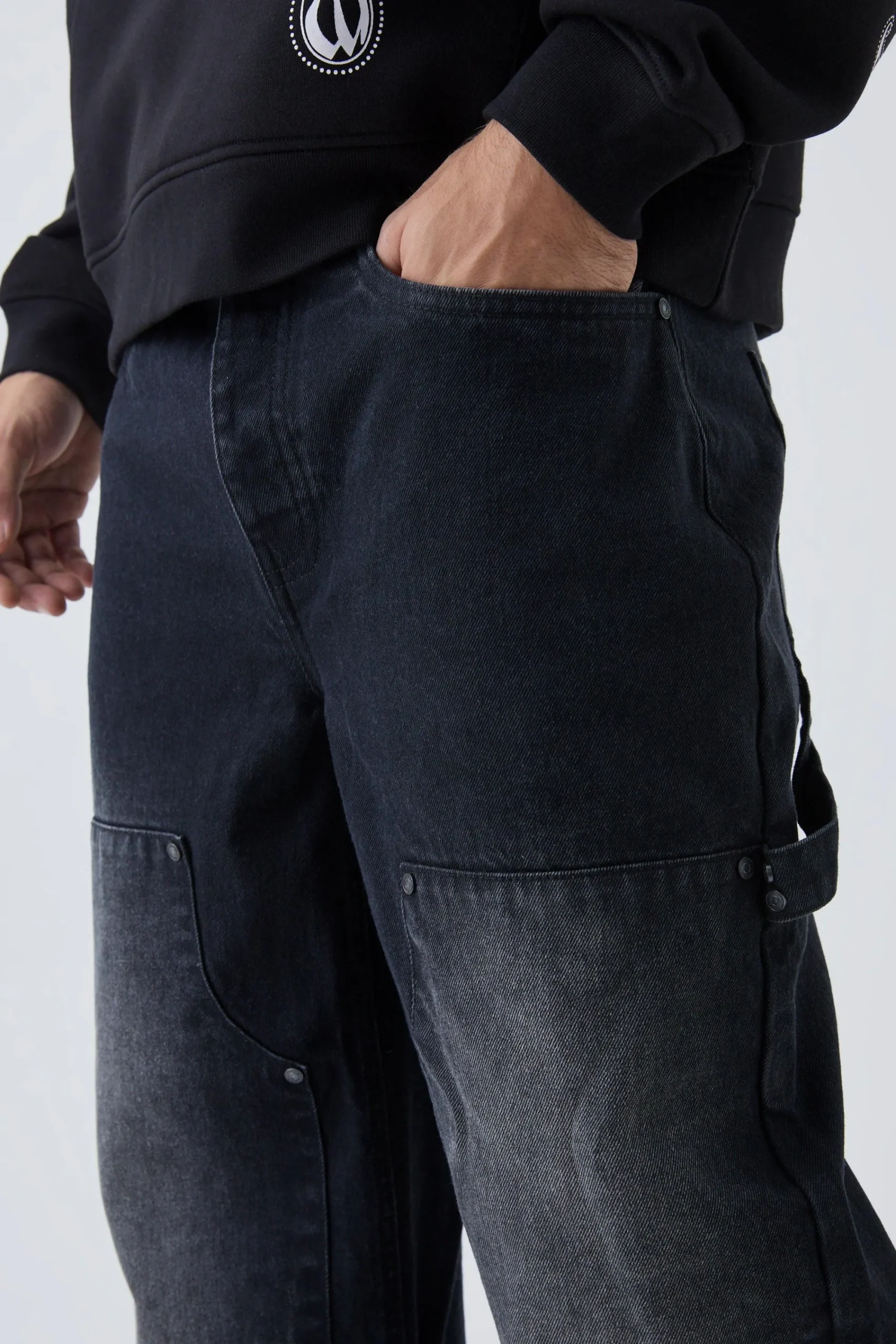 boohooMAN Relaxed Fit Carpenter Jeans | UK| Jeans