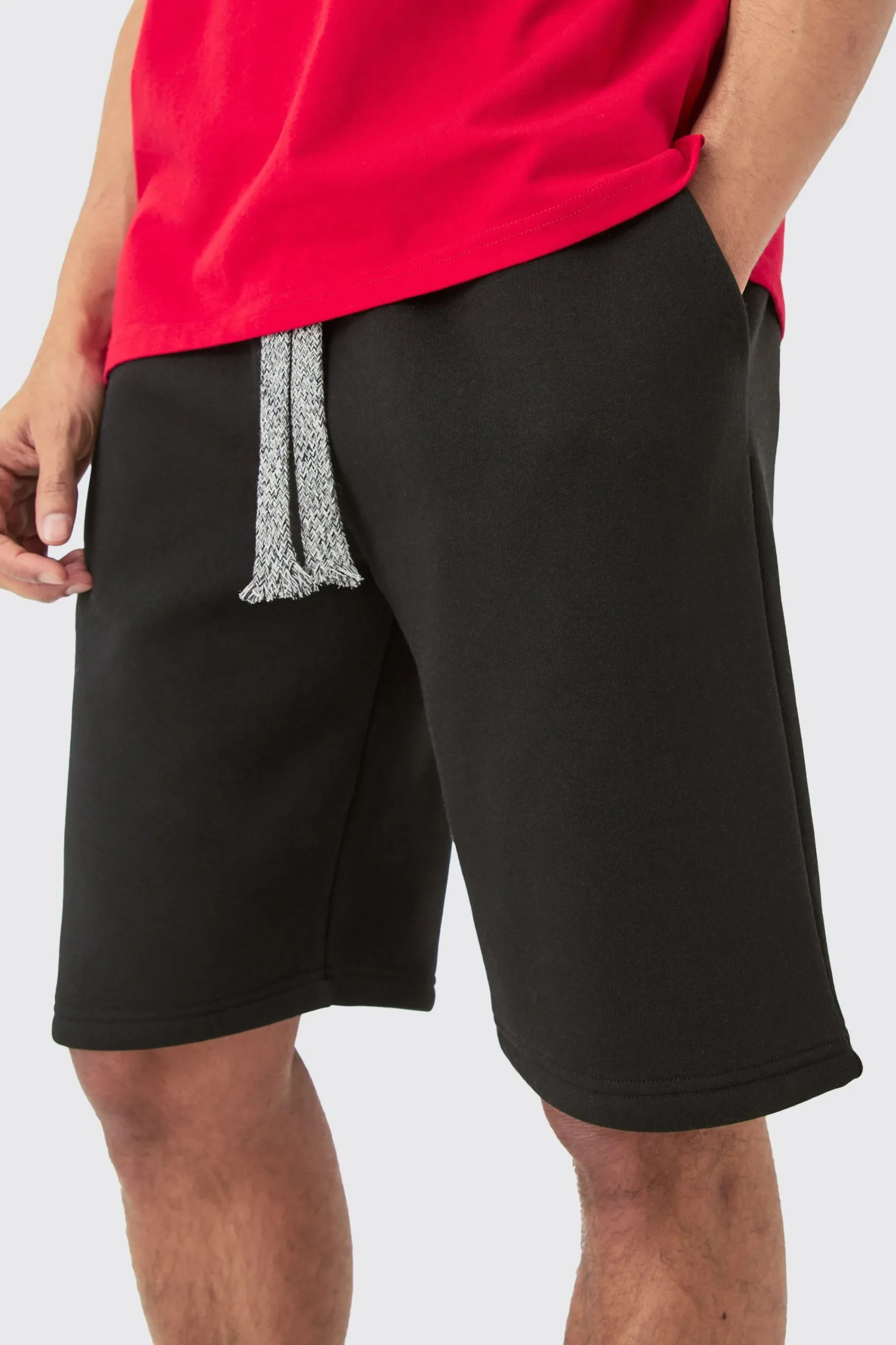 boohooMAN Relaxed Fit Chunky Drawcord Shorts | UK| Shorts