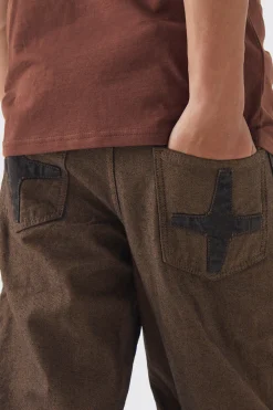 boohooMAN Relaxed Fit Cut Out Star Jeans | UK| Trousers|Jeans