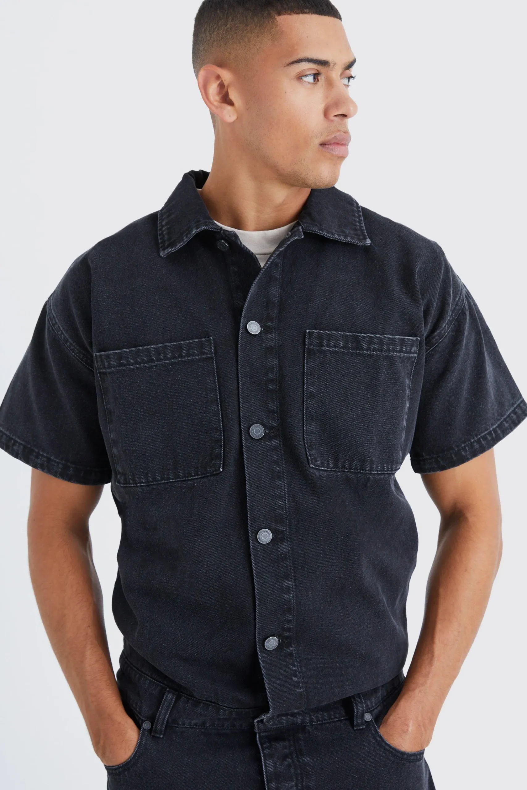 boohooMAN Relaxed Fit Denim Jumpsuit | UK| Jeans