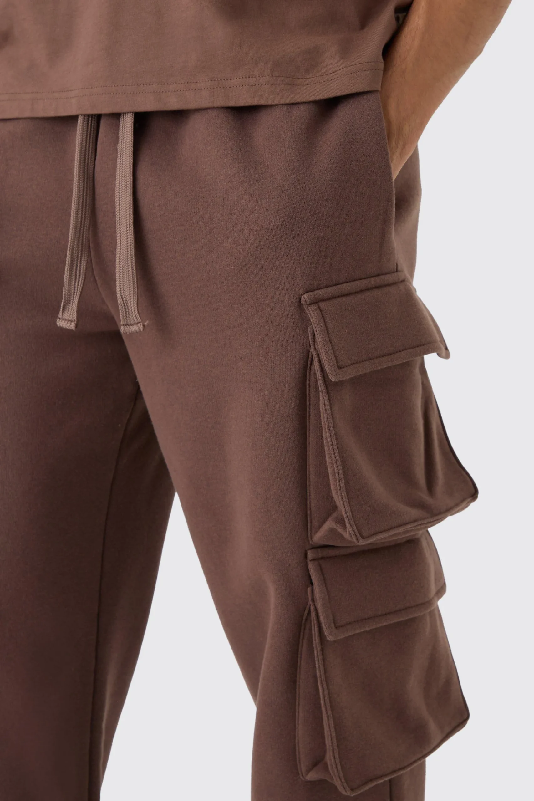 boohooMAN Relaxed Fit Double Pocket Cargo Jogger | UK| Trousers|Cargos