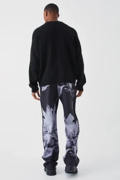 boohooMAN Relaxed Fit Elastic Waist Side Tape Trouser | UK| Suits & Tailoring